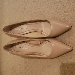 Zara Nude Heels EU36